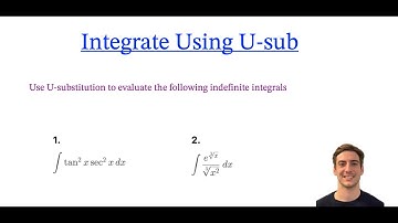 Integrate Using U-sub (Calculus Tricks)