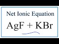 Net Ionic Equations and Spectator Ions
