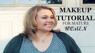Mature Skin & Hooded Eye Makeup Tutorial For Mature Ladies