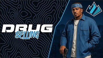 FiveM Script 🔥 | Sell Drugs System 💊🍁  [ESX/QBCORE] - Blackrock Scriptz