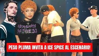 Ice Spice Sube A Cantar Junto a Peso Pluma! 😱