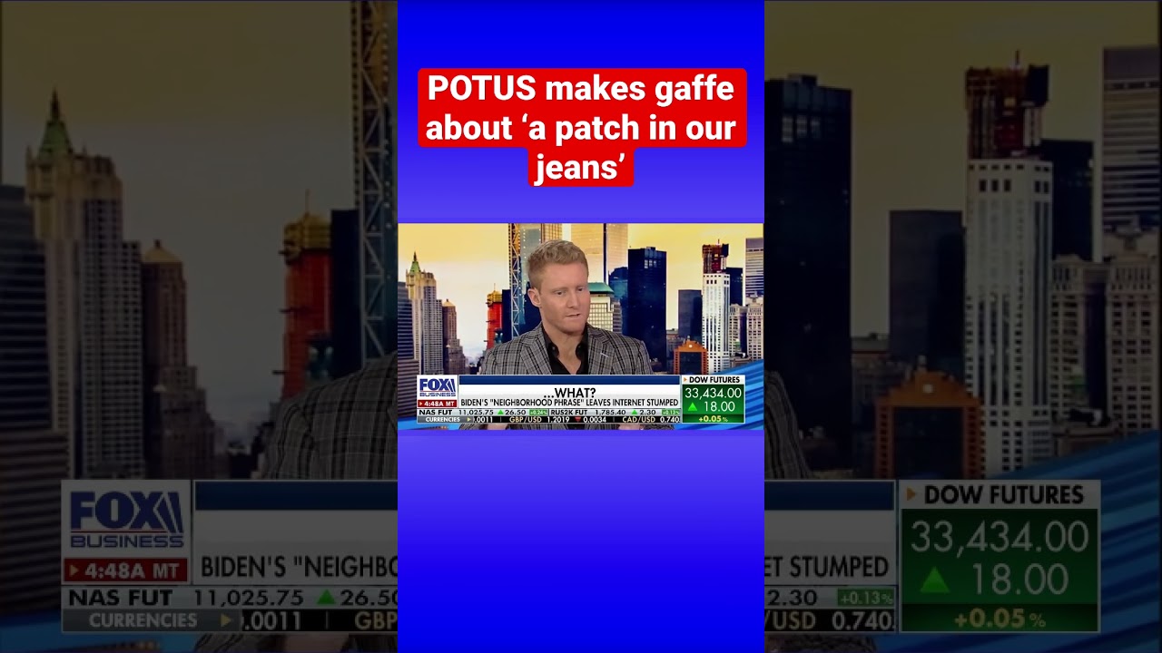 President Biden leaves crowd confused with his ‘neighborhood phrase’ #shorts