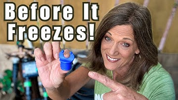 How to Winterize Drip Irrigation: Don