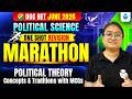 UGC NET Political Science Marathon Class 2026 | Political Theory Concepts And Traditions Revision