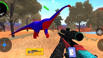 Real Dinosaur Hunter 3D: Wild Animal Hunting Games - Android Gameplay #3