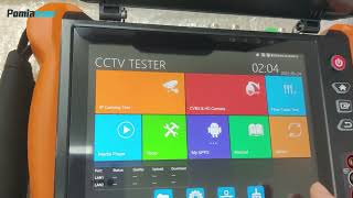 X9 MOVTADHS H.265 8K 8MP TVI CVI AHD SDI CVBS IP Analog Camera Tester Monitor with TDR Cable tracer