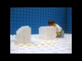 Lego Stop Motion:  Lego Snowball Fight