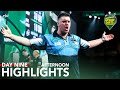 Seeds struggle  day nine afternoon highlights  202324 paddy power world darts championship