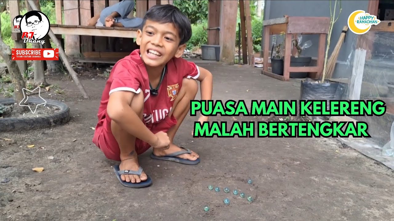 BIMO DAN AZRIL MAIN KELERENG SAAT PUASA MALAH BERTENGKAR || BJ Dhany