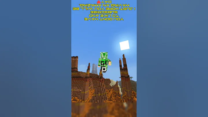 Turn Your Phone Upside Down!! #minecraft #trending#trendingshorts #viralvideo #shortvideo #shorts