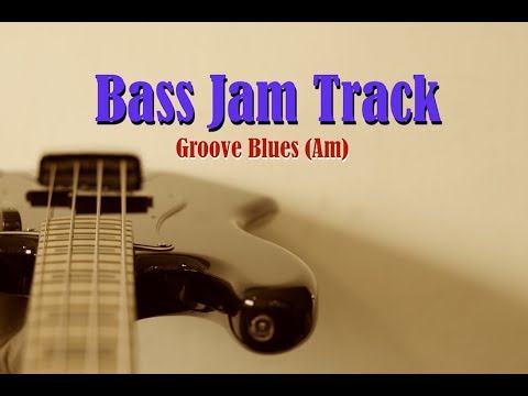 bass-backing-track---groove-blues-(am)