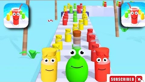 Juice Runner Game 3D New Max Level Gameplay Walkthrough Update Trailer iOS, Android Mobile Game