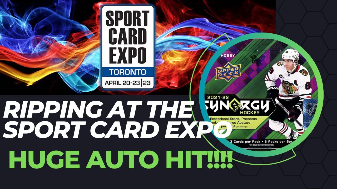 🔥Toronto Sport Card Expo 2023 Opening 202122 Synergy Hockey Hobby