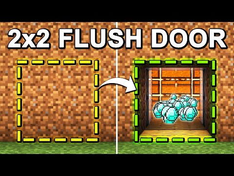 EASY 2x2 Flush Piston Door in Minecraft 26.3+ (Tutorial)