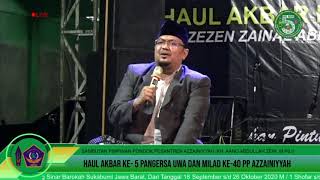 Commemoration and Anniversary | Night 1 | KH Aang Abdullah Zein | Opening Remarks