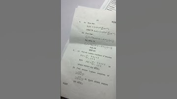 MDU Bsc maths 4th sem special functions and integral transforms 2024 paper