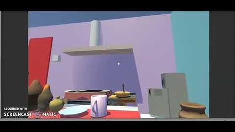VR Kitchen by using Unity