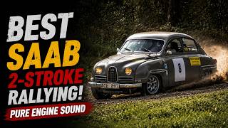 Best SAAB 2-Stroke Rallying! | Pure Engine Sound
