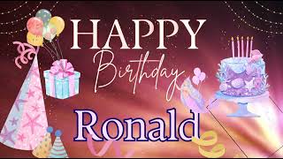 Ronald Happy Birthday Song - Happy Birthday Ronald