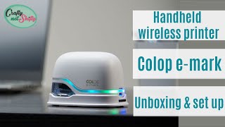 Unboxing & set up of the COLOP e-mark