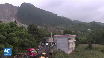 LIVE: Landslide leaves two dead, 25 missing in Guizhou, China