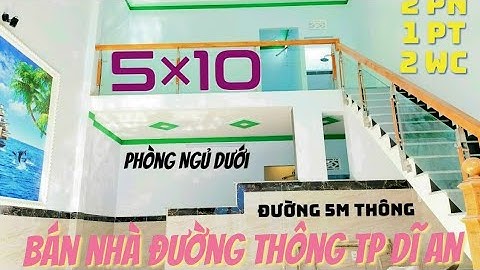 Mẫu nhà cấp bốn gác lửng | DT 50m2 - 1ty720 | Thành phố Dĩ An | Ngã ba Ông Xã | Nhà gác lửng