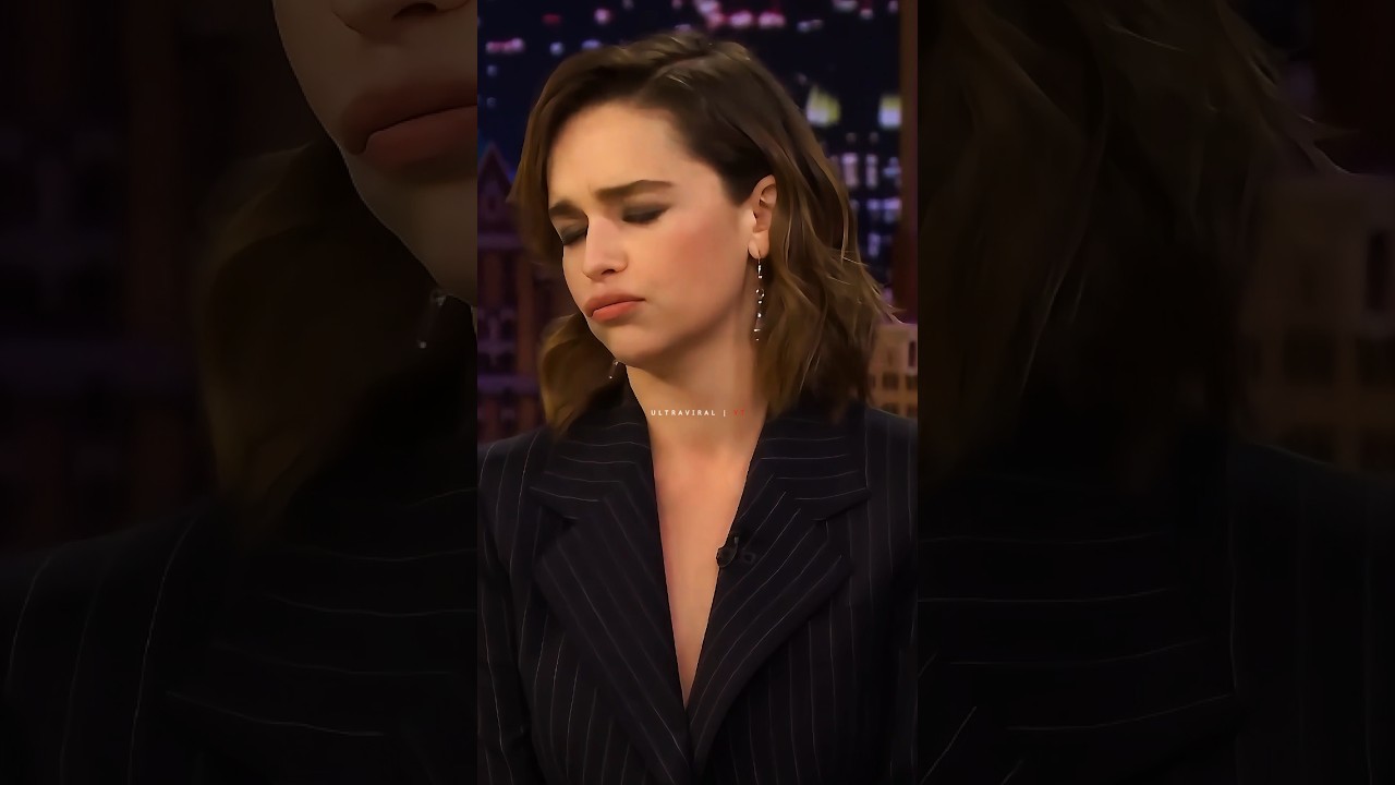 Emilia Clarke Does Kit Harington's Shoulder Dance