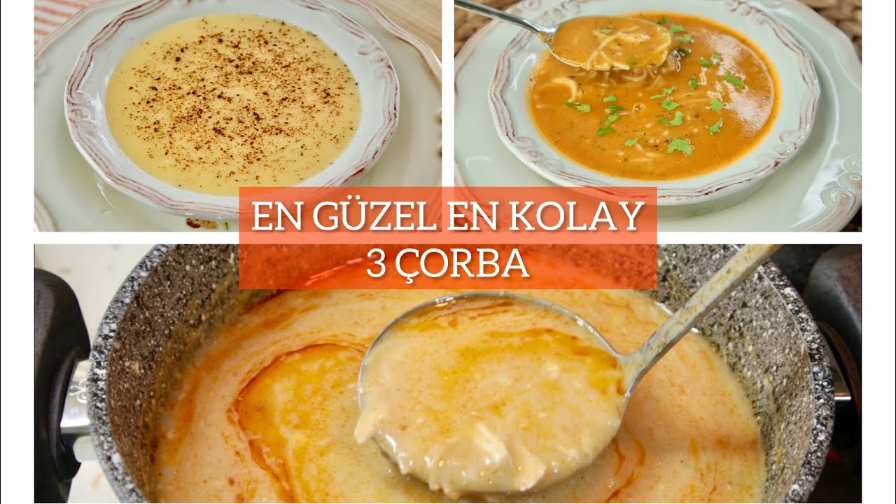 Ramazan'a Özel Çorba Tarifleri ???? Ev Halkı Bayılacak! Çok Kolay ve Pratik En Lezzetli 3 Çorba Tarifi