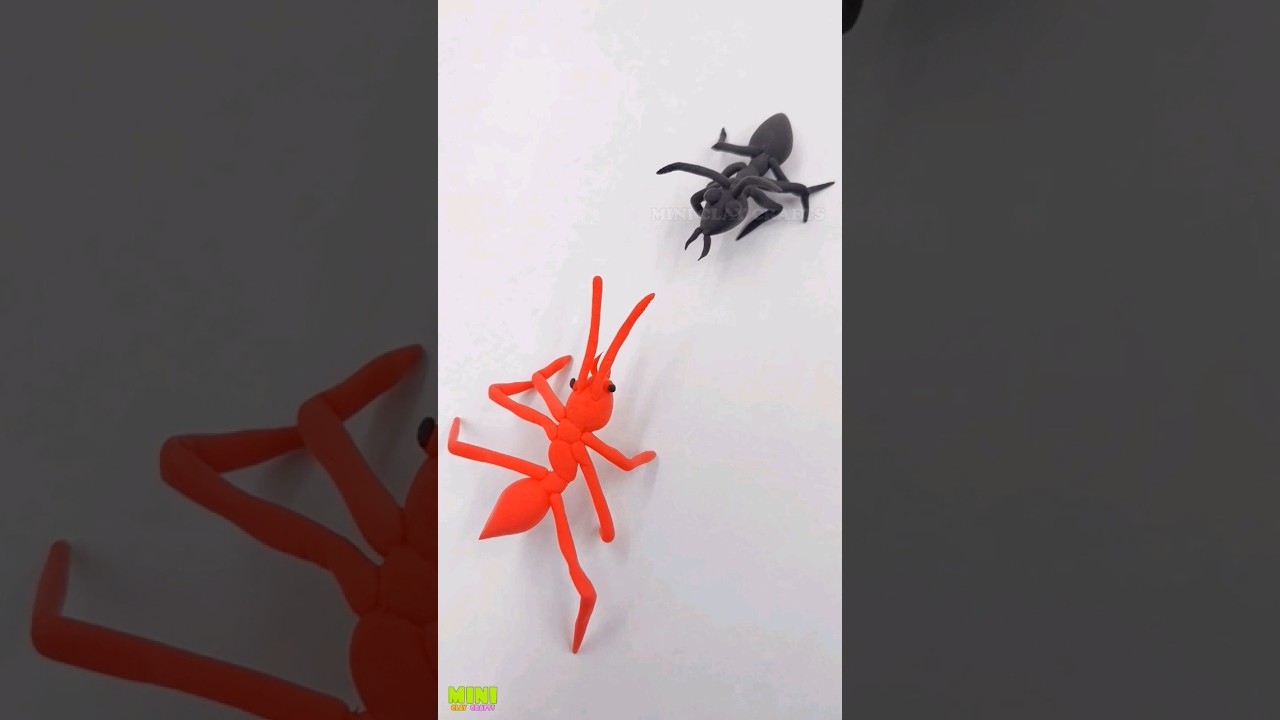 Ant 🐜 Polymer Clay Miniature || Insect Clay Modelling || 
