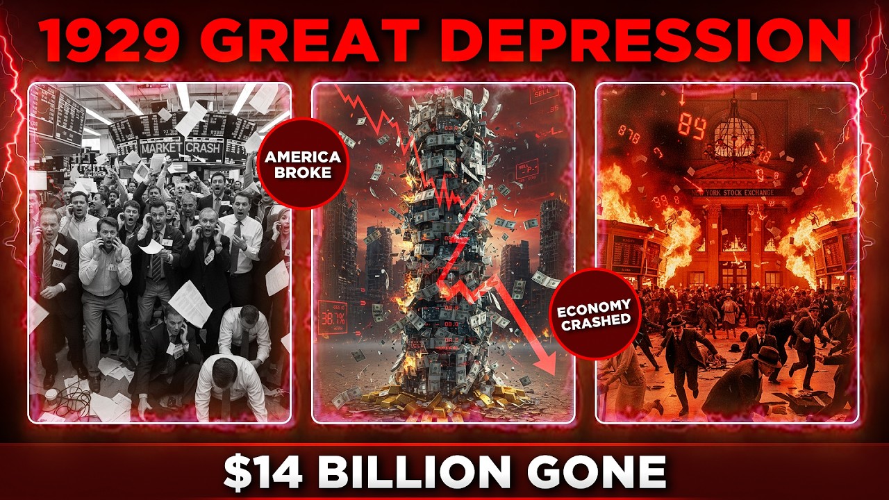 The Day $14 Billion Disappeared! Black Thursday, 1929