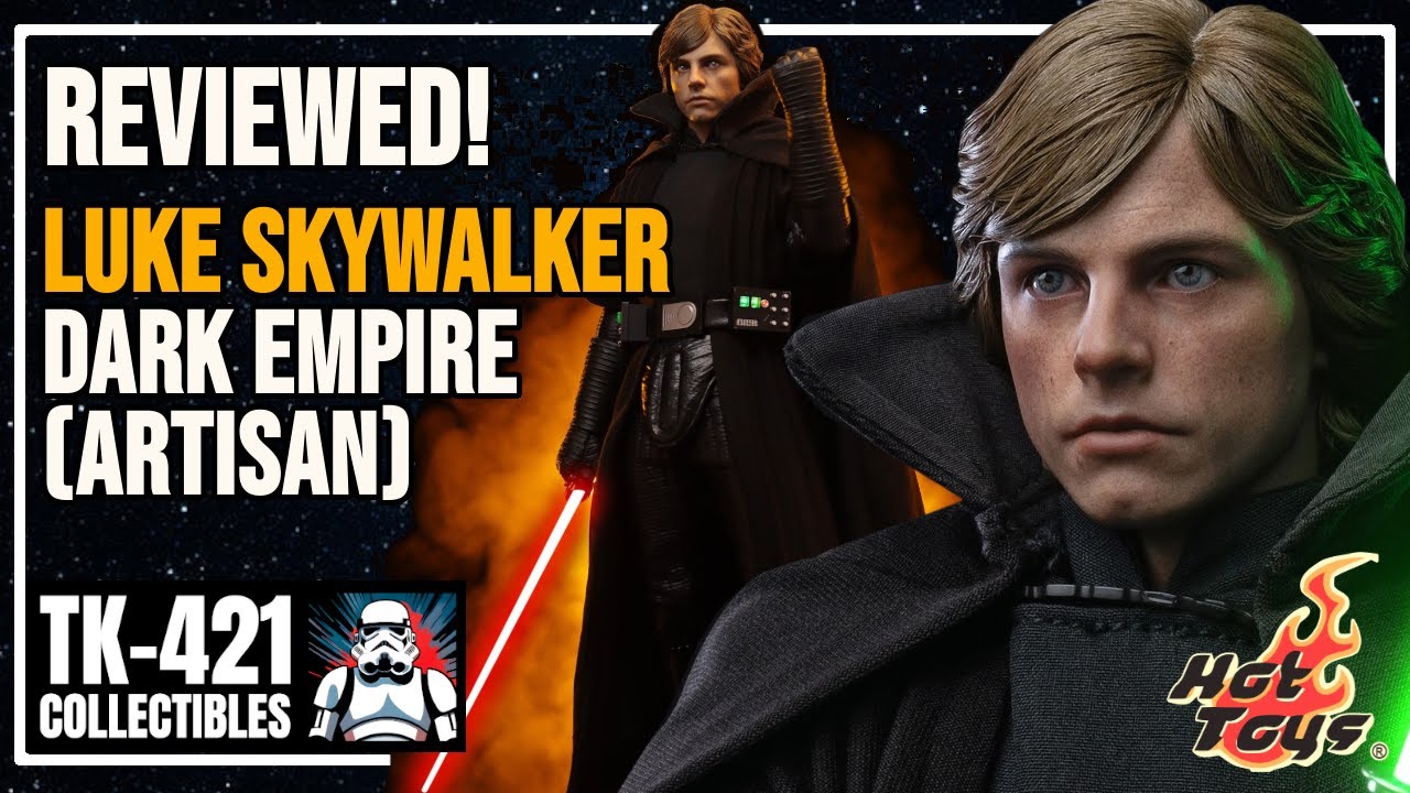 Hot Toys LUKE SKYWALKER Dark Empire Artisan Edition Unboxing and