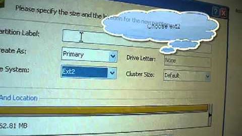 Neopeek CWM Recovery, Making Partitions.