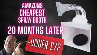 20 Months Later Using Amazons Cheapest Spray Booth Fengda BD-515