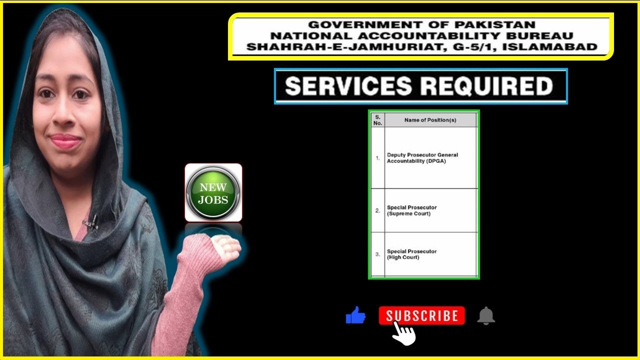 National Accountability Bureau Nab Jobs in Pakistan | NAB Jobs 