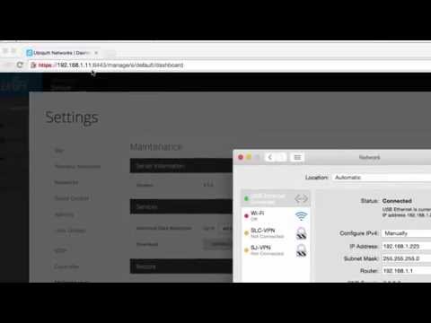 Ubiquiti - UniFi Create & Restore Backup Configuration to New Controller