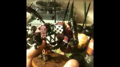 Ork conversion- deff dread part 2