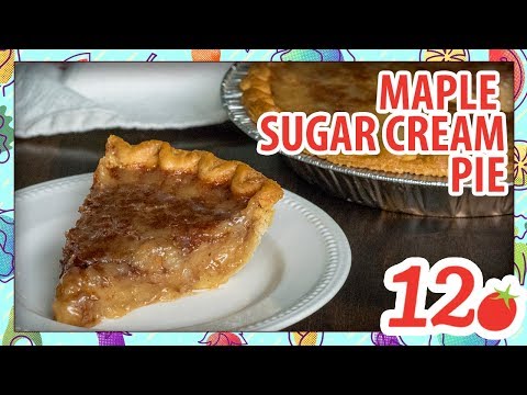 How to Make: Maple Sugar Cream Pie
