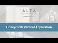 Honeycomb Vertical Application Installation