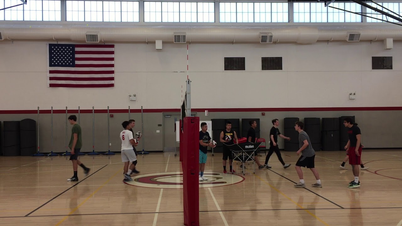 CHS Boys Volleyball Hitting Quicks 2/17/18 YouTube