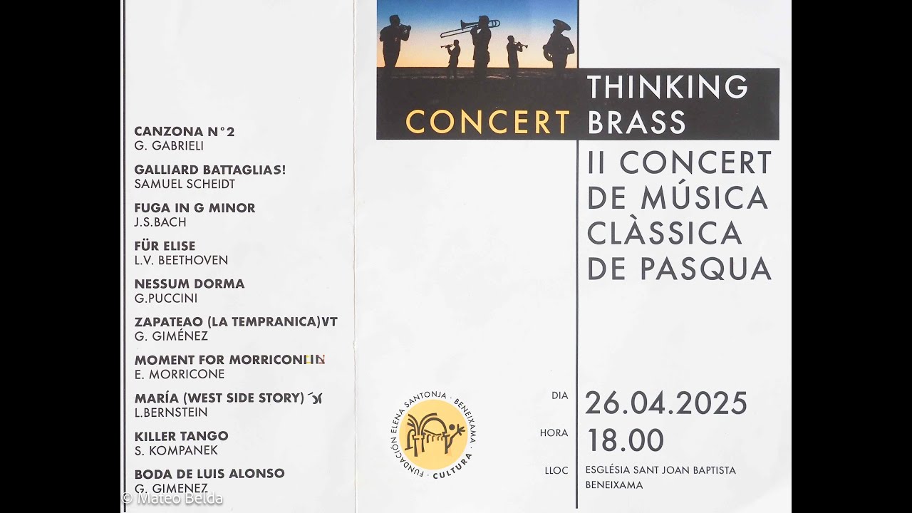 THINKING  BRASS  Concert - Beneixama
