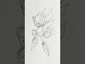 Drawing SuperSonic #shorts #drawing #anime #sonic #sonicthehedgehog #fan #fans #art
