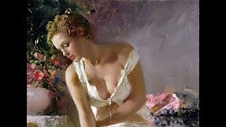 Pino Daeni (1939-2010) Italian painter ✽ Valdi Sabev