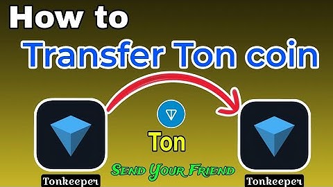 How to Send TON Coin to a Friend Using Tonkeeper Wallet to another Tonkeeper| Step-by-Step Guide