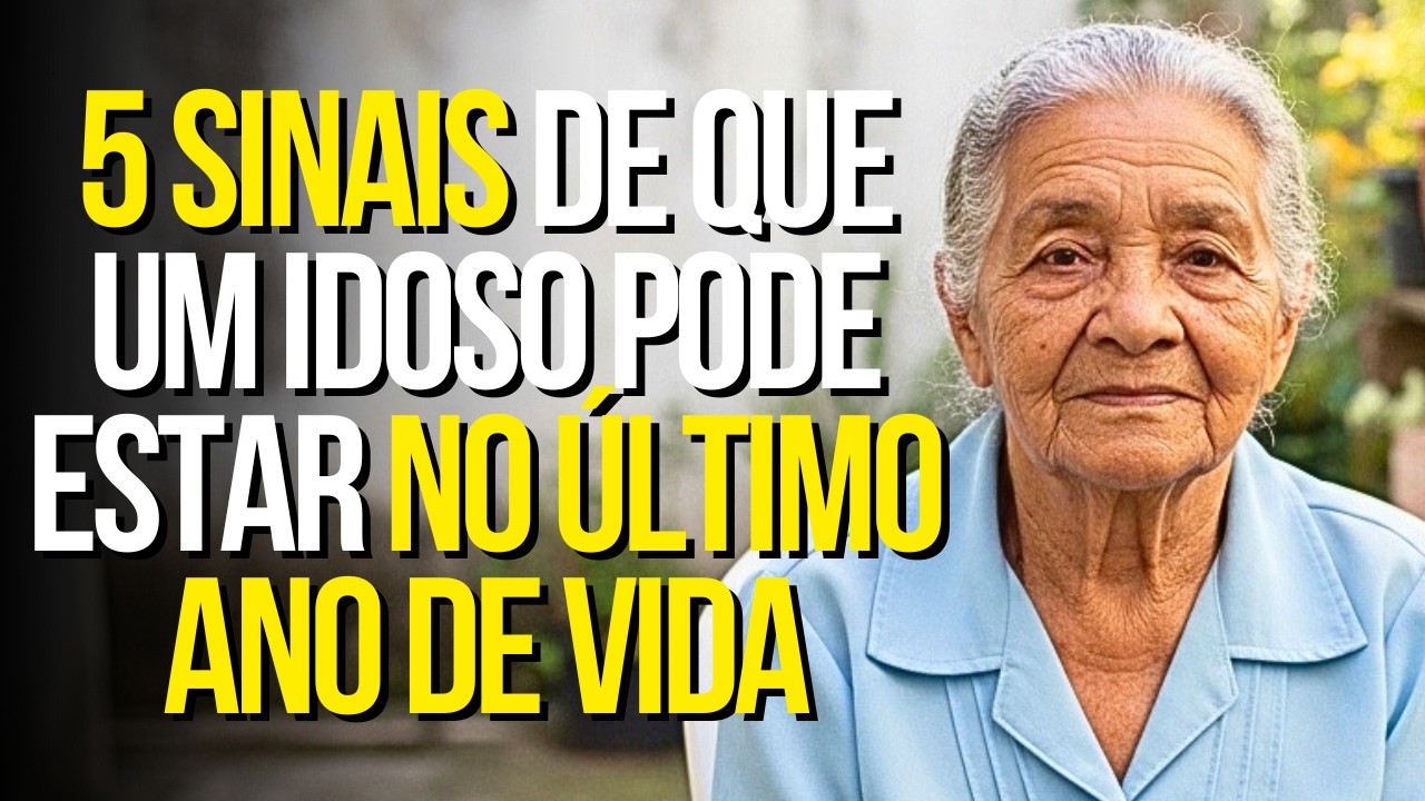 5 Sinais De Que Um Idoso Pode Estar No Último Ano De Vida