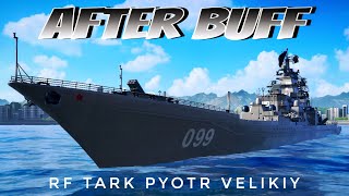 RF Tark Pyotr Velikiy - After Buff 💪 Full Review & Gameplay 🔥- Modern Warships 