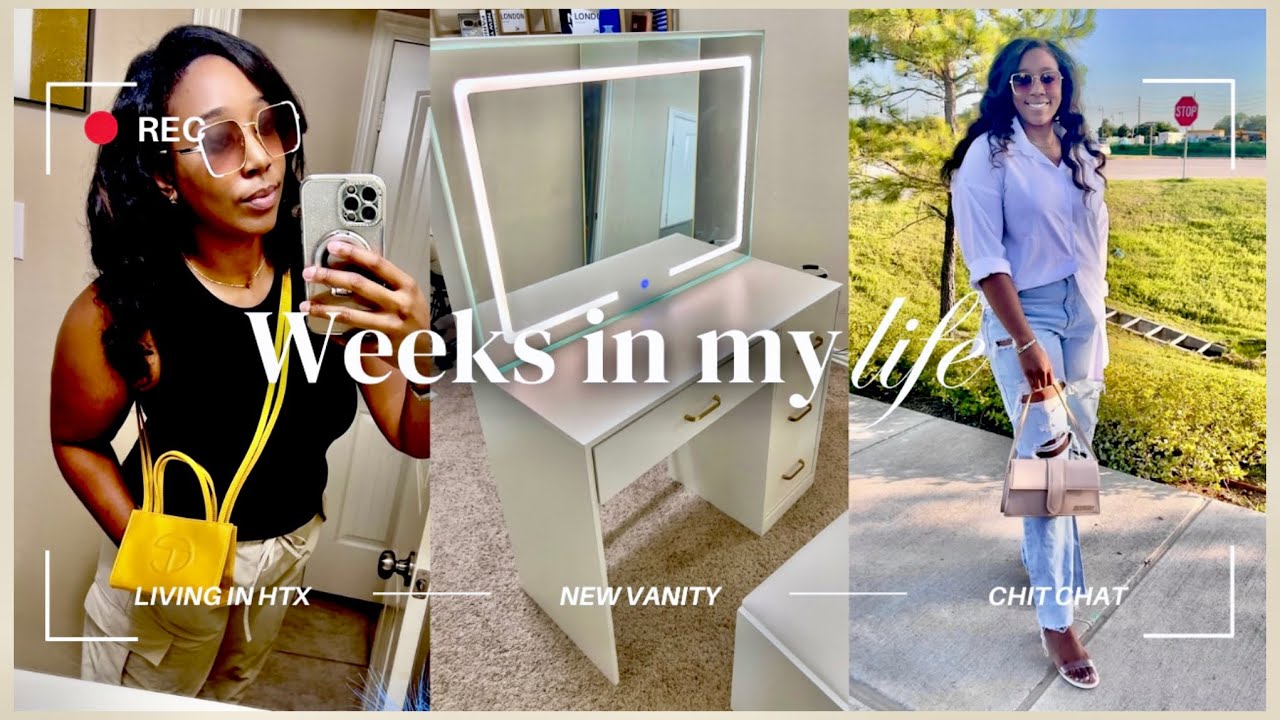 WEEKLY VLOG: Living in Houston, She Dared Me, Finally Got a Vanity, SHEIN Haul
