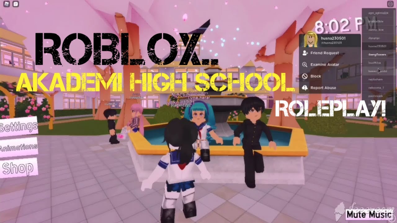 ROBLOX AKADEMI HIGH SCHOOL ROLEPLAY YouTube 