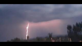Spectacular Lightning Dances Across California Night Sky