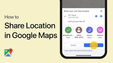 How To Share a Location in Google Maps - iOS and Android
