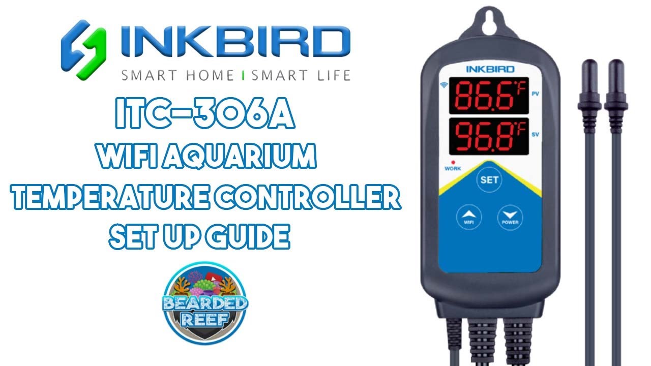 How to set up the Inkbird Wi-Fi Aquarium Temperature Controller